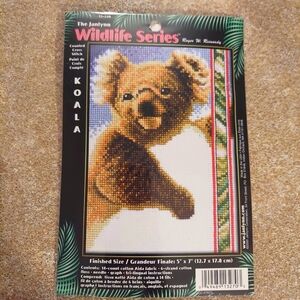 Janlynn Wildlife Series Counted Cross Stitch Kit Koala 5x7" Sealed 13-270